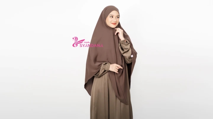 Khimar Bandana Khiban Bahan Mazen Anti UV untuk Menunjang Aktivitas Outdoor